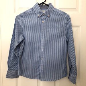 Crown & Ivy boys striped long sleeved button down